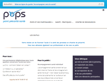 Tablet Screenshot of pops38.fr